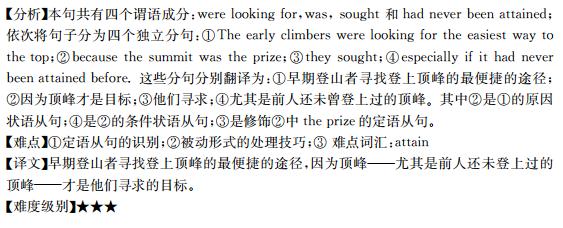 2013考研英语突破长难句实战练习(11月24日)